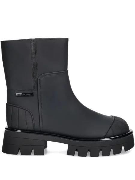 Pulover Michael Michael Kors din piele de căprioară negru