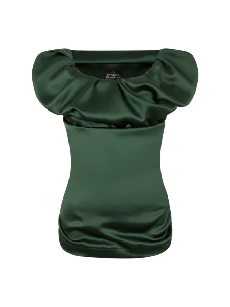 Bluzka Vivienne Westwood bez rękawów zielona