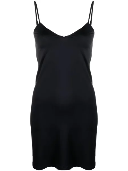 Rochie Hanro cu decolteu în V de costum negru