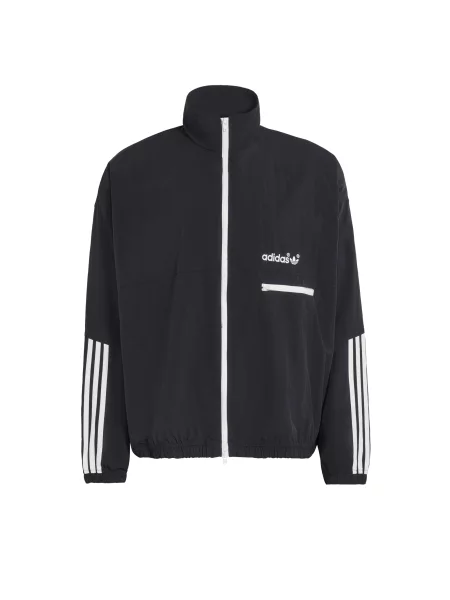 ADIDAS ORIGINALS Prijelazna jakna Vista Wind / bijela crna
