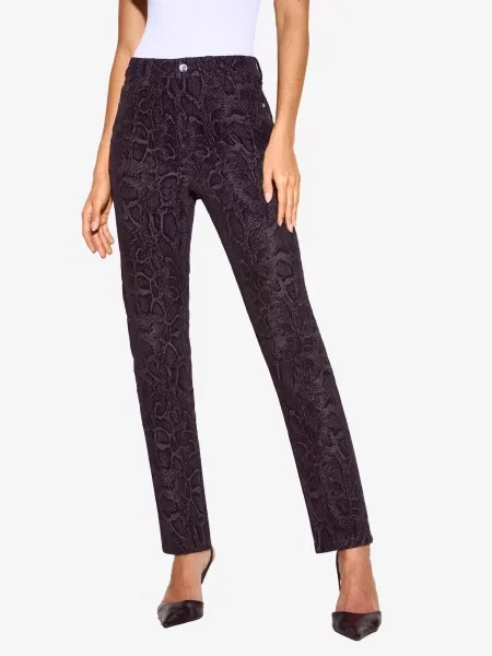 Friends Like These Jeans gri metalic negru