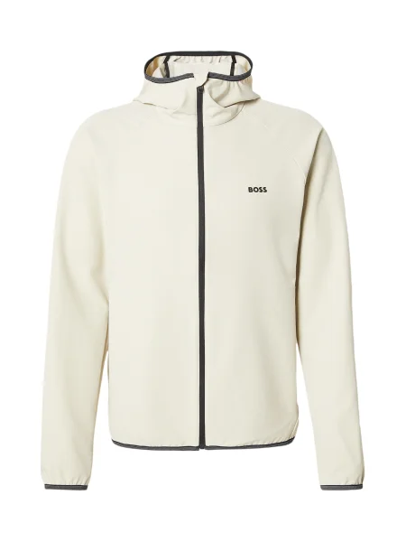 BOSS Prehodna jakna Commuter kremna črna