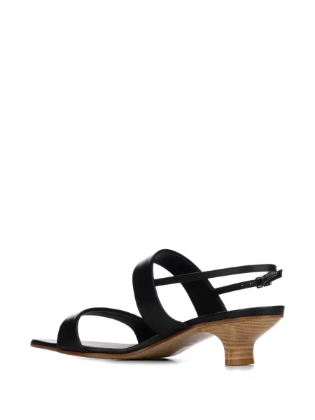 Кожени сандали Vicini черно