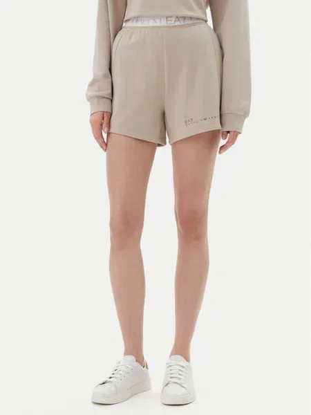 Emporio Armani Спортни шорти бежов