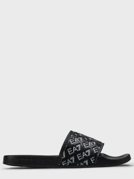 Шльопанці Ea7 Emporio Armani чорні