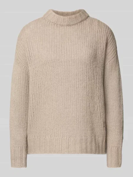 Sweter z dzianiny o kroju oversized z dodatkiem wełny z alpaki model ‘SLOOSSY’ Hugo