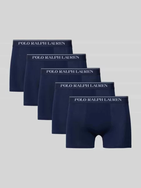 Majtki i obcisłe bokserki z mieszanki bawełny w Polo Ralph Lauren Underwear granatowe