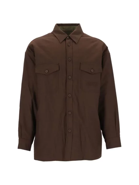Lung reversibil cămașă Mm6 Maison Margiela maro