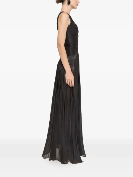 Rochie maxi Nissa cu un umăr gol negru