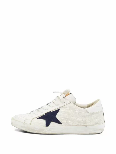 Sneakerși Golden Goose Superstar din piele alb