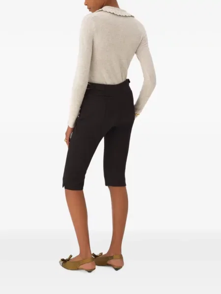 Gulerat cardigan Chloé cu autograf gri