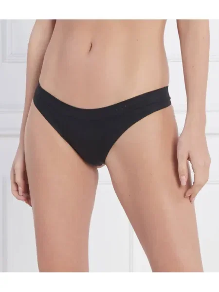 Tanga Calvin Klein Underwear fekete