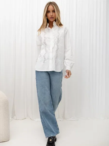 Bluza Italy Moda bijela