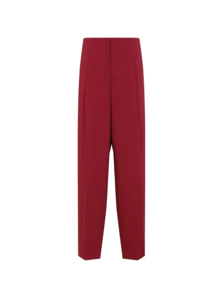 Pantaloni Alberta Ferretti roșu