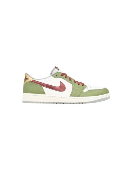 Sneakersy Jordan Air Jordan 1 skórzane zielone
