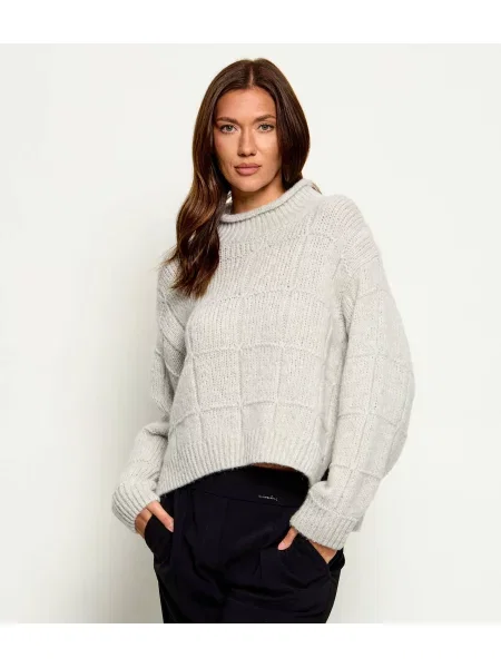 Marc Cain De lână pulover | Oversize fit gri