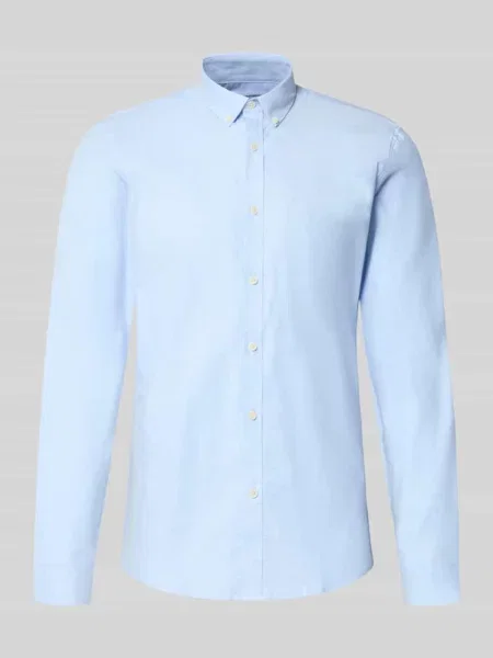 Koszula casualowa o kroju regular fit z mieszanki bawełny model Oxford' Lindbergh