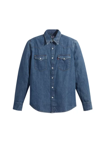 Levi's koszula regular z kołnierzykiem klasycznym niebieski