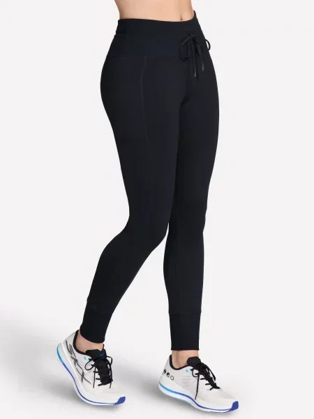 Леггинсы Skechers из спандекса черные