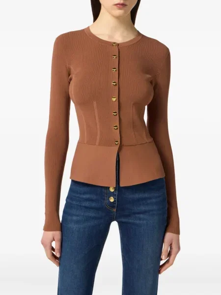 Cardigan Elisabetta Franchi maro