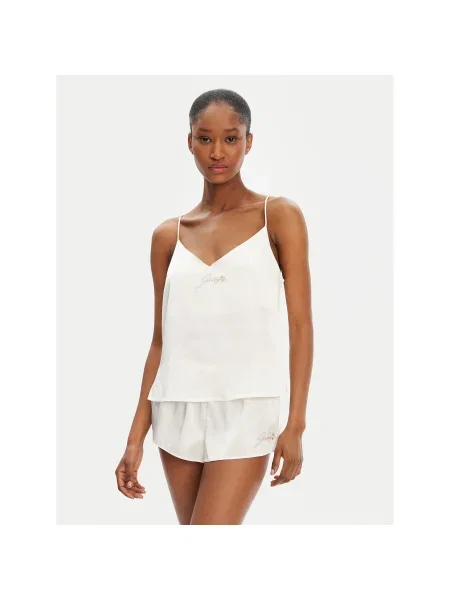 Juicy Couture Pizsama felső Ekru Regular Fit