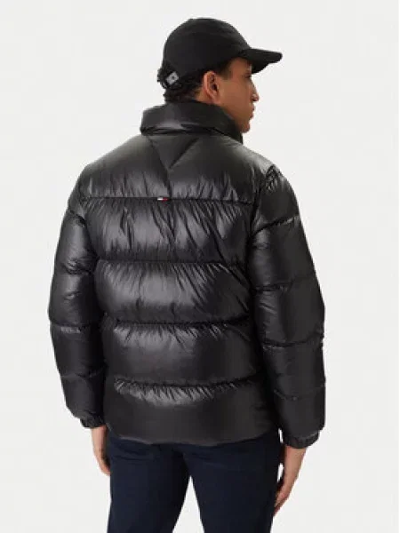 Tommy Hilfiger Pūkinė striukė juoda
