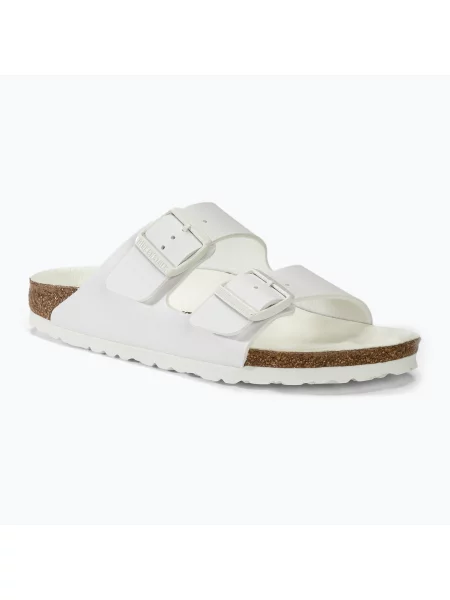 Pantofle BIRKENSTOCK Arizona BF Narrow triples white bílé
