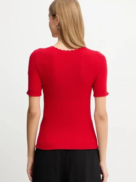 Morgan Bluză Slim Fit roșu