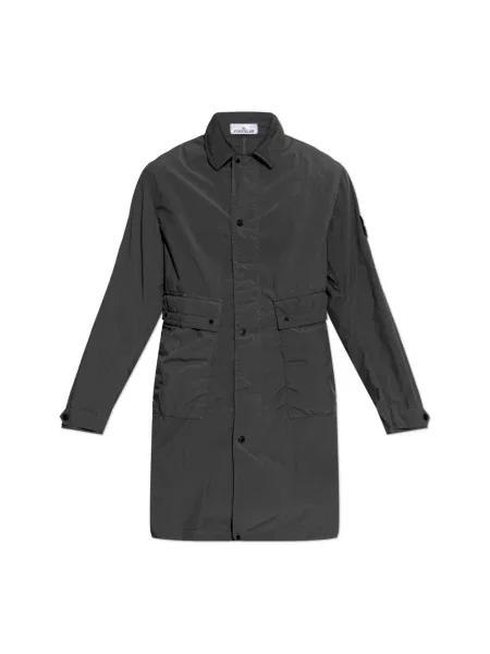 Parka Stone Island z kamieniami zielona