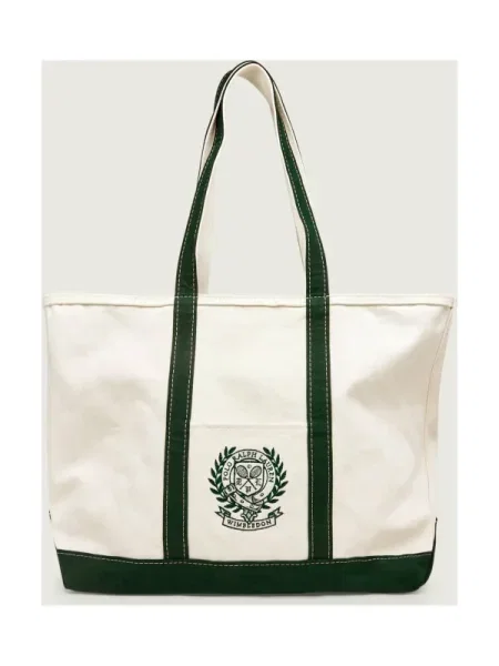 POLO RALPH LAUREN Geantă shopper |polo RALPH LAUREN X WIMBLEDON alb