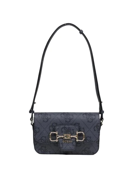 Geantă shopper Guess din piele gri
