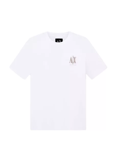 Armani Exchange Tricou alb