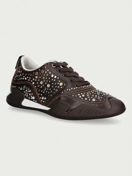 Liu Jo BLOSSOM 03 sneakers pentru femei din piele maro