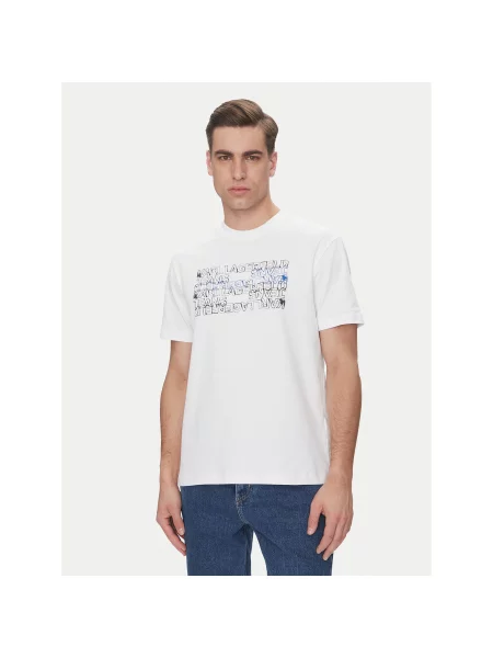 KARL LAGERFELD T-Shirt Regular Fit λευκό
