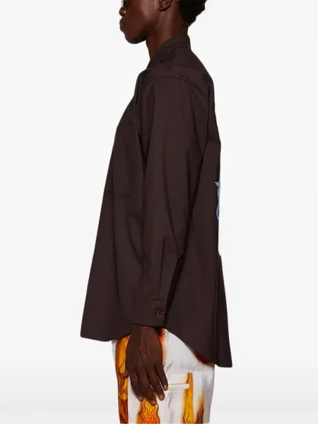 Риза Casella Meyer кафяво