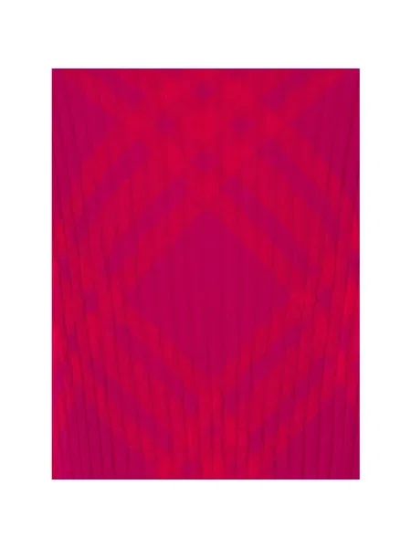 Sweter Burberry wełniany czerwony