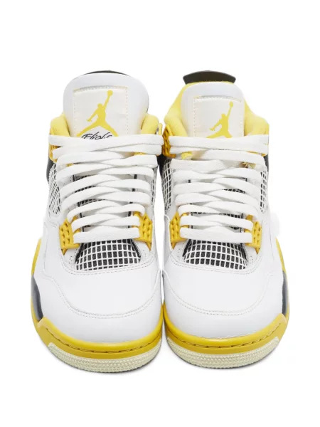 Sneakerși Jordan 4 Retro retro alb