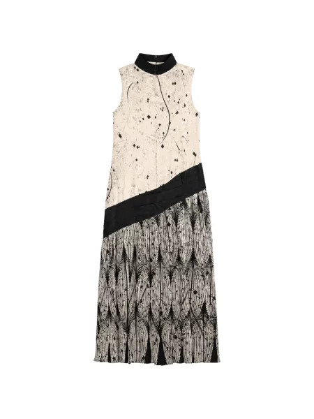 Rochie maxi Yangkehan fără mâneci cu model floral cu imagine