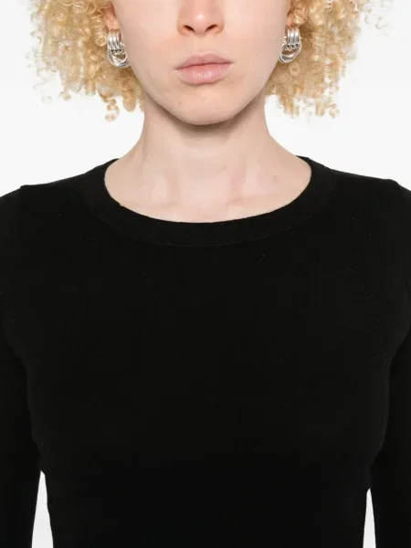 Top Rick Owens lung negru