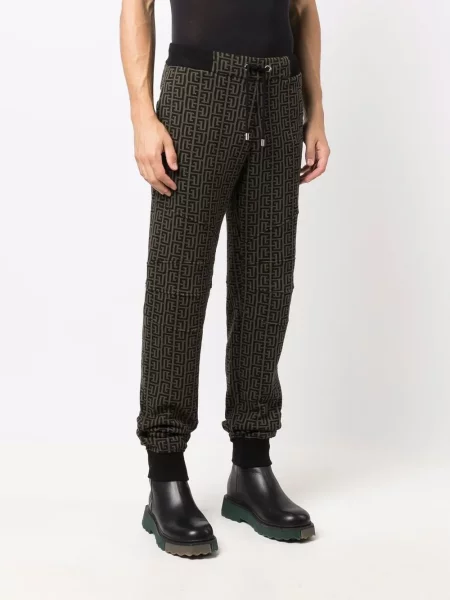 Spodnie Balmain z nadrukiem do biegania