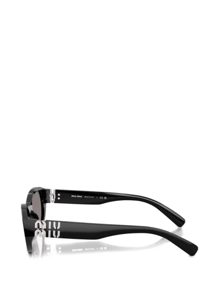 Sunčane naočale Miu Miu Eyewear s autogramom crna