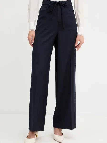 Twinset pantaloni cu lână