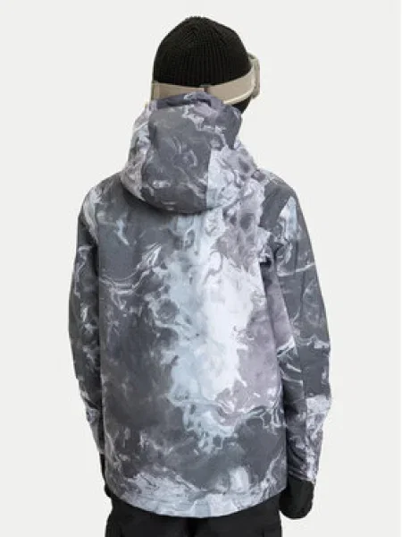 Quiksilver Snowboard kabát Mission Printed szürke