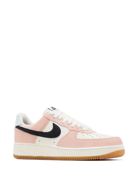 Sneakerși Nike Air Force 1 cu perle roz