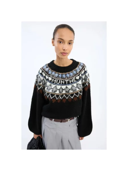 Sweter Munthe czarny