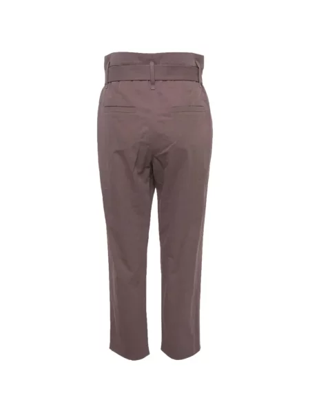 Cu centură pantaloni Brunello Cucinelli violet