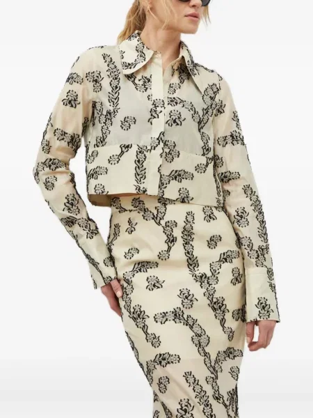 Bluza Day Birger Et Mikkelsen s cvjetnim printom ošišan