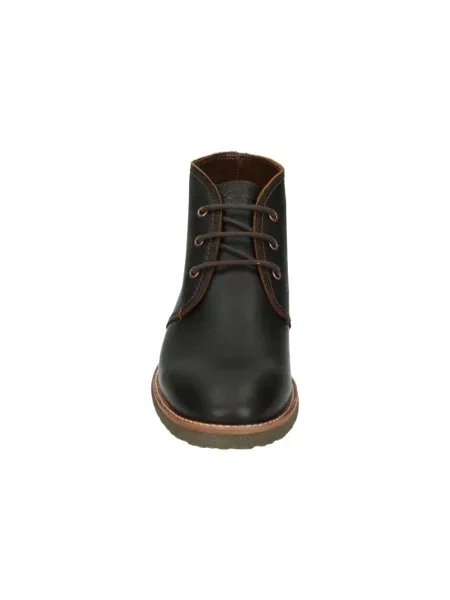 Botki Panama Jack skórzane casual brązowe