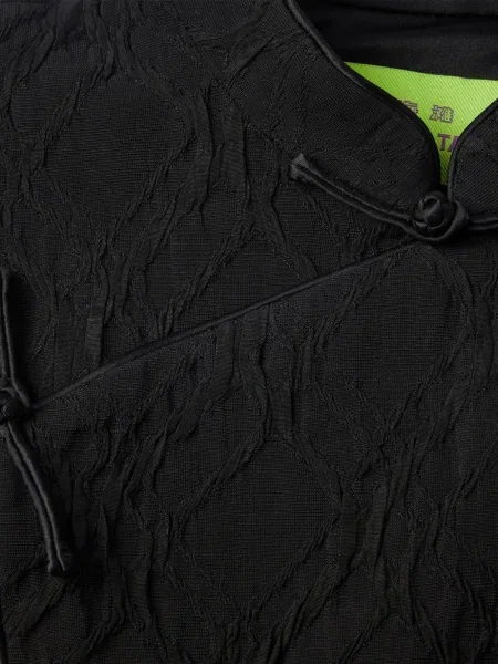 Rochie Shanghai Tang de mătase de costum negru