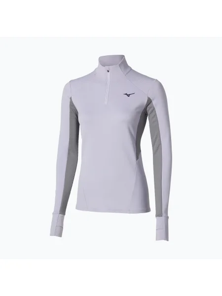 Кофта для бігу Mizuno Active Warm Half Zip icelandic blue синя